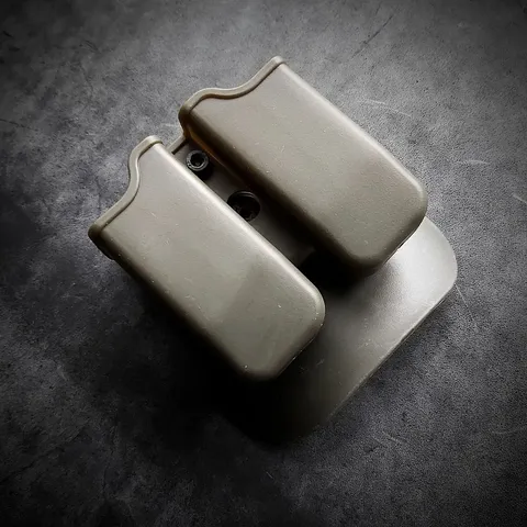 Паучер поясний на два магазини під Glock 19 | олива