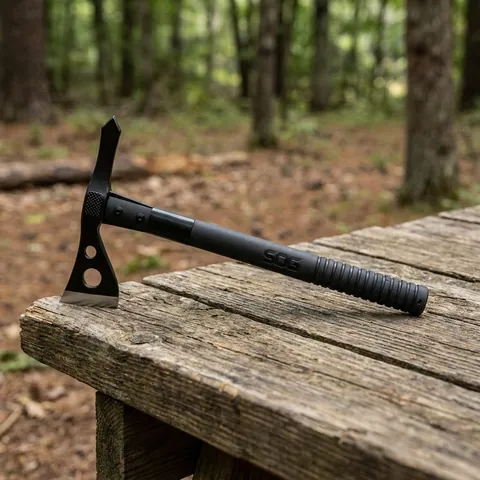 Тактична термопластична сокира SOG Voodoo Hawk Mini, Satin