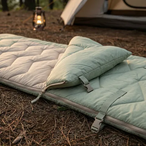 Спальний мішок Naturehike DP200 CNK2300SD012 лівий, світло-зелений