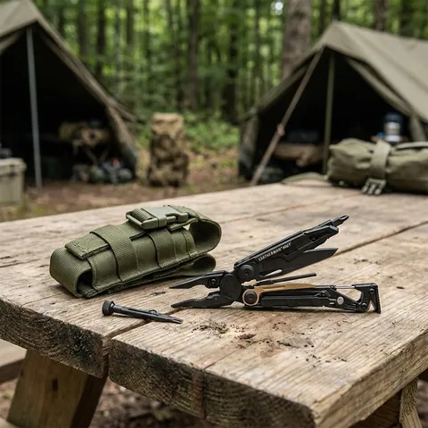 МУЛЬТИІНСТРУМЕНТ LEATHERMAN MUT BLACK, ЧОХОЛ НЕЙЛОНОВИЙ MOLLE (ОЛИВА), SIGHT ADJUSTER