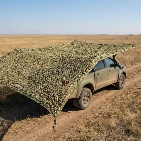 Маскувальна сітка Militex для авто Мультикам весна 4х8м (площа 32 кв.м.) — фото 1