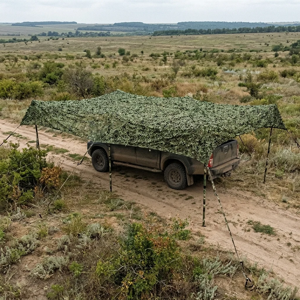 Маскувальна сітка Militex для окопів та бліндажів 4х8м (площа 32 кв.м.)