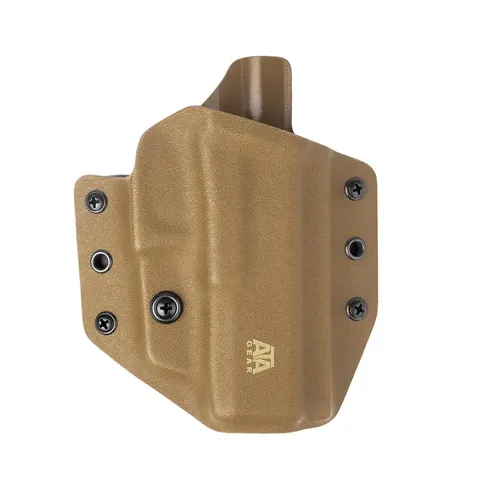 Кобура зовнішньопоясна ATA-Gear Hit Factor v.1 GLOCK 17/22/47 Coyote Brown — фото 3