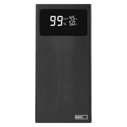 Повербанк EMOS B0532B 22,5W/20000mAh, чорний, PD20W — фото 2