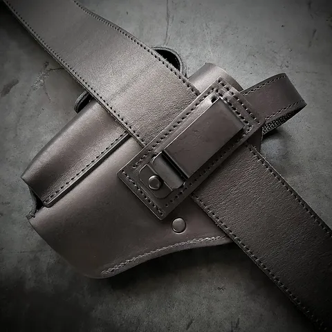 Кобура поясна під BERETTA 92 | на скобі | чорна — фото 3