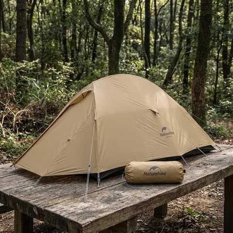 Намет надлегкий двомісний Naturehike Cloud Up Pro CNK2350WS020, коричневий