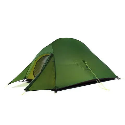 Намет надлегкий двомісний з футпринтом Naturehike Сloud Up 2 Updated NH17T001-T, 20D, темно-зелений — фото 2
