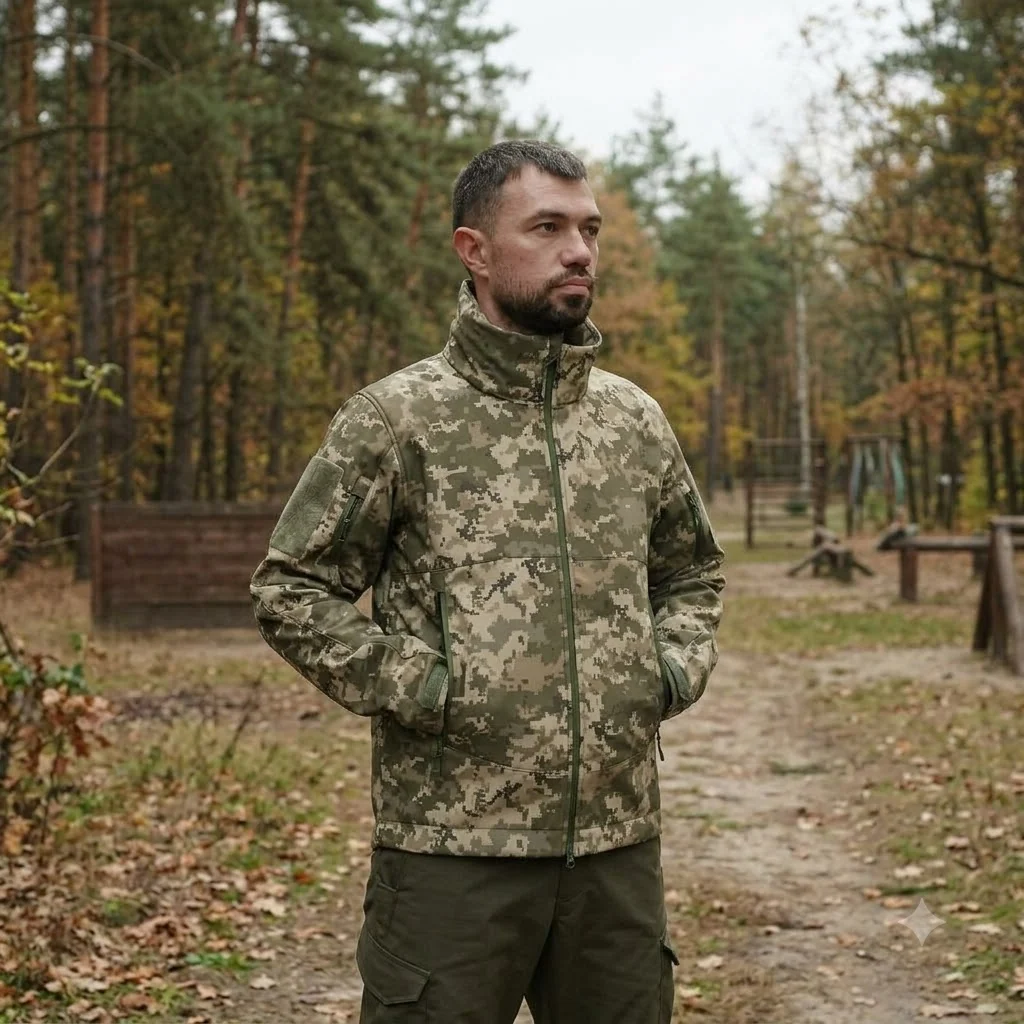 Куртка Phantom SoftShell Піксель (7290), XXXXL