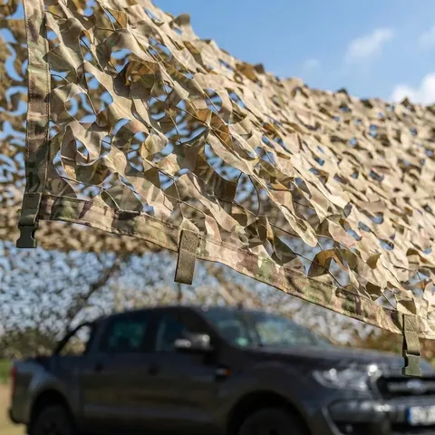 Маскувальна сітка Militex для авто Очерет 2х5м (площа 10 кв.м.) — фото 3