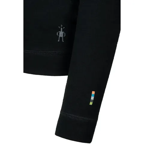 Кофта жіноча Smartwool Merino 250 Baselayer Crew, Чорна — фото 5