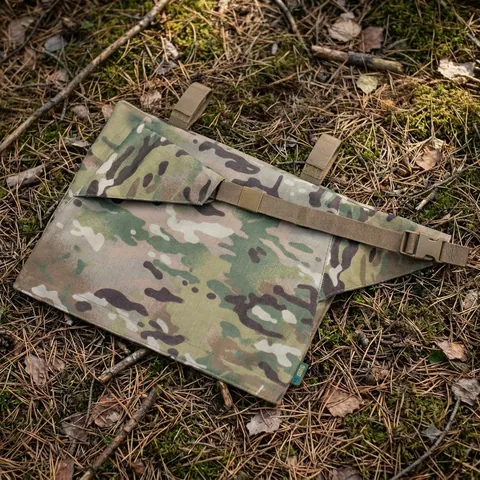 Каремат-сидушка Kiborg 20mm (посилена) Cordura Мультикам під бронепакет — фото 3