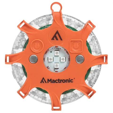 Комплект ліхтарів професійних Mactronic X-Flare (30 Lm) Red/Blue/Amber Recharg 12/220V (PSD0112) — фото 7