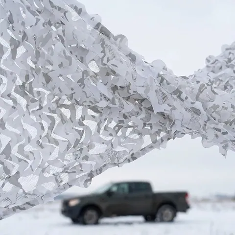 Зимова маскувальна Militex сітка зимовий мультикам 2х2,5м (площа 5 кв. м.) — фото 3
