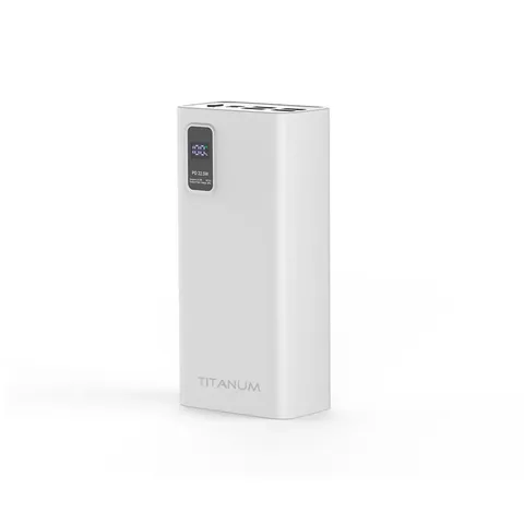 Повербанк TITANUM 728S 30000mAh 22.5W White — фото 3