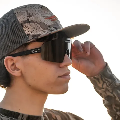 Захисні окуляри Gatorz Havok ANSI Z87.1+ Smoke Polarized w/Anti-Fog, Black Cerakote - GZ-13-047 — фото 6