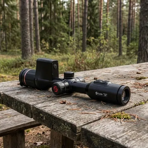 Приціл тепловізійний Guide TU431 Gen2 LRF 2,6-10,6x35 400x300@12μm VOx. 1000 м