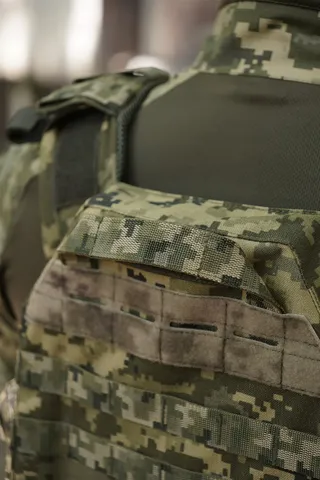 Плитоноска Kiborg GU Gen.2 + з'ємна панель для трьох магазинів Піксель — фото 10