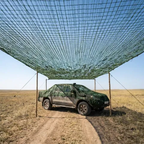 Антидронова сітка основа 6*140м, вічко 100 мм, нитка 1.8мм