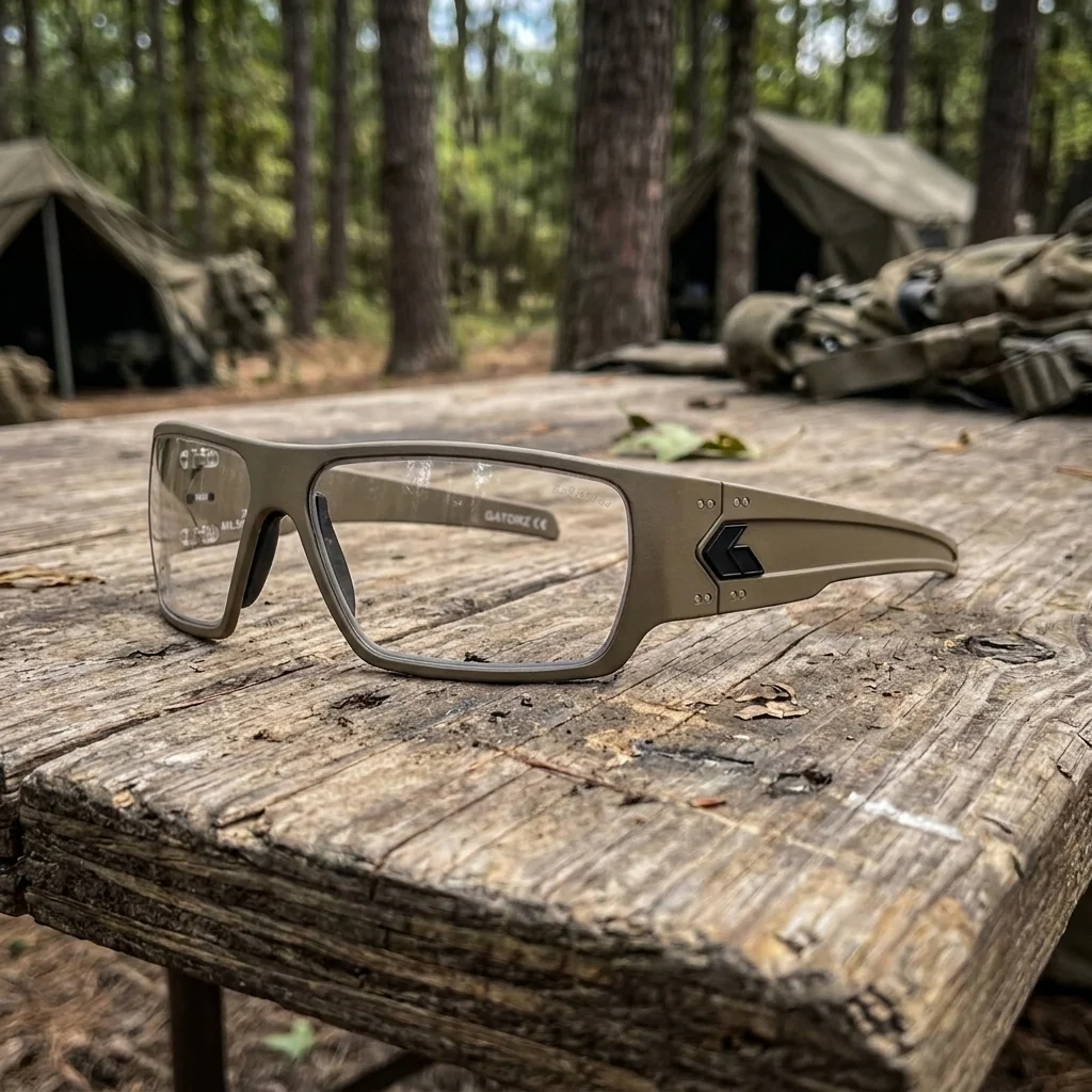 Захисні окуляри Gatorz Specter, Photochromic, ANSI Z87.1 Mil-Spec Ballistic, Tan Cerakote - GZ-08-305