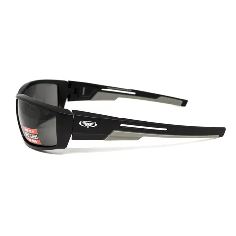 Окуляри захисні Global Vision Sly (gray), сірі, Чорний — фото 4