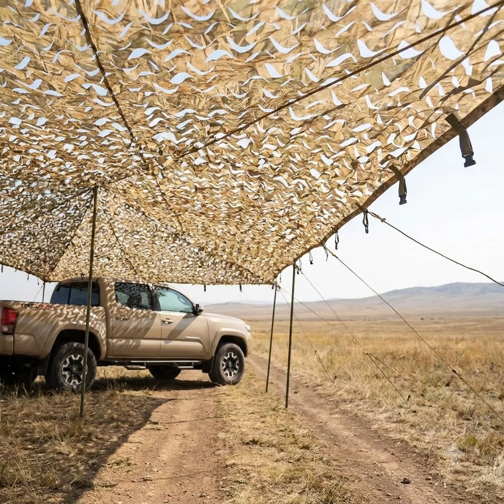Осіння маскувальна сітка Militex Очерет 8х10м (площа 80 кв.м.)