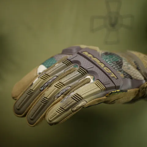 Тактичні рукавиці Mechanix M-Pact (пара) Мультикам — фото 11