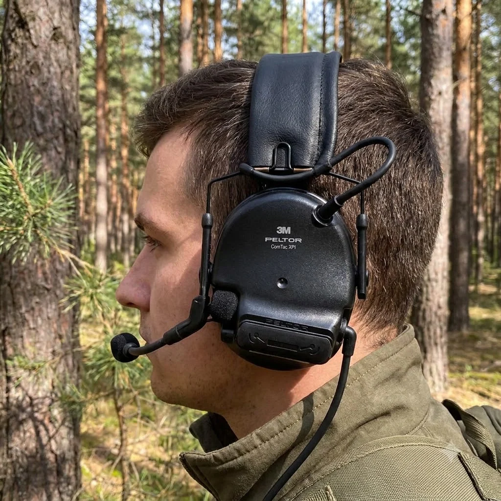 Активні навушники 3M Peltor ComTac XPI (без аудіовиходу та мікрофону) MT20H682FB-02 SV