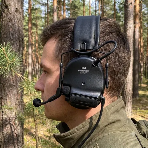 Активні навушники 3M Peltor ComTac XPI (без аудіовиходу та мікрофону) MT20H682FB-02 SV