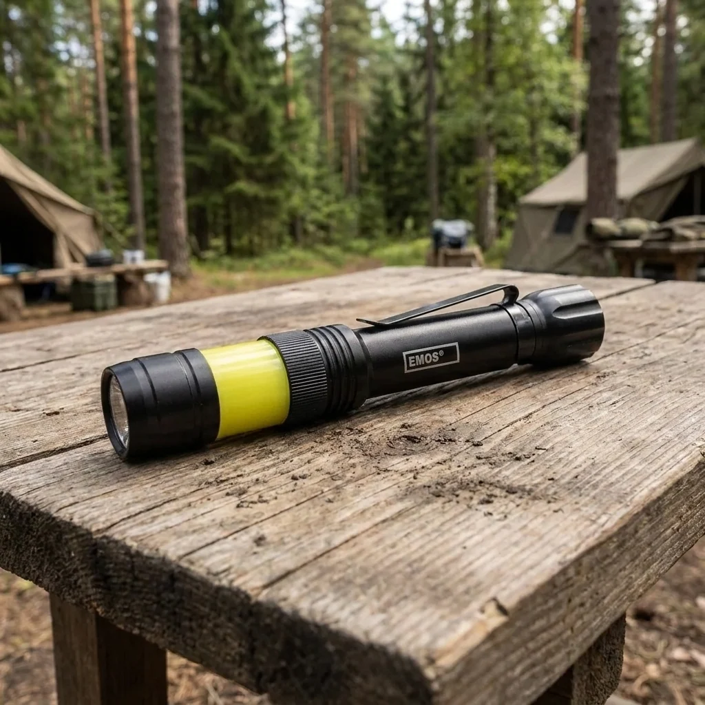Ліхтар Emos LED P3112 360° 270 Lm 2× AA метал