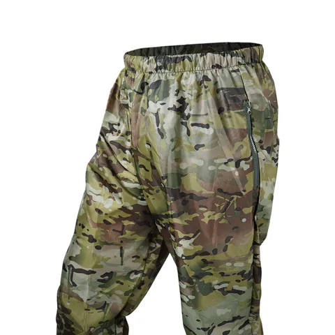 Тактичний маскхалат Multicam Oxford Вологозахисний костюм (куртка + штани) для польових умов — фото 10