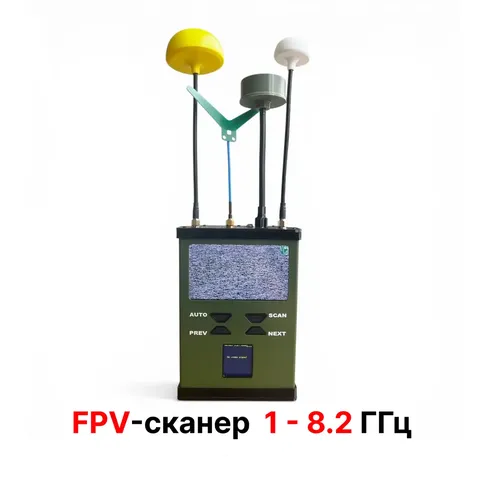 Детектор відеосигналу FPV-дронів VITER — 4 діапазони (1.2 / 3.3 / 5.8 / 8.2 ГГц) — фото 2