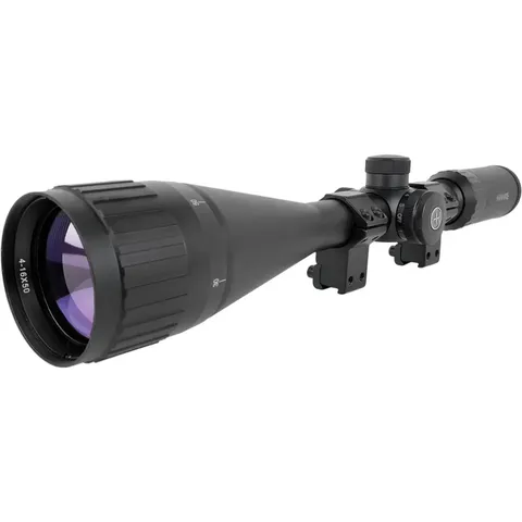 Приціл оптичний Hawke Fast Mount 4-16x50 AO сітка Mil Dot з підсвічуванням. Кільця на Ластівчин хвіст — фото 2