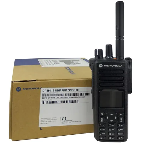 Професійна цифрова портативна рація Motorola DP4801e UHF Li-Ion 2450 мАг (MDH56RDN9RA1AN) — фото 6