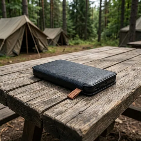 Повербанк із сонячною панеллю 10000mAh