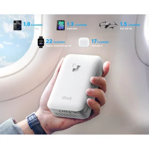 УМБ Litheli Power Bank SE 10000 mAh, 45 W, 2А, Fast Charge (U20BY10-0U000) — фото 8