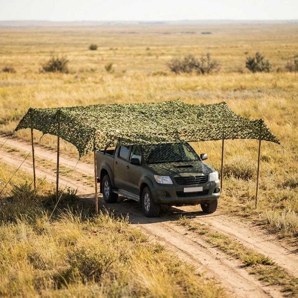 Маскувальна сітка Militex Камуфляж 5х8м (площа 40 кв.м.)