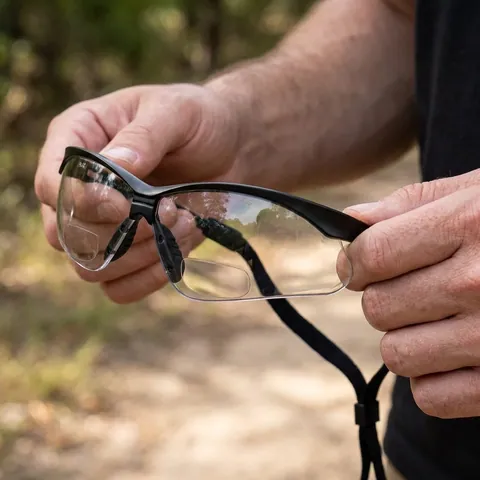 Біфокальні захисні окуляри ProGuard Pmxtreme Bifocal (clear +1.5), біфокальні прозорі з діоптріями, Чорний — фото 3