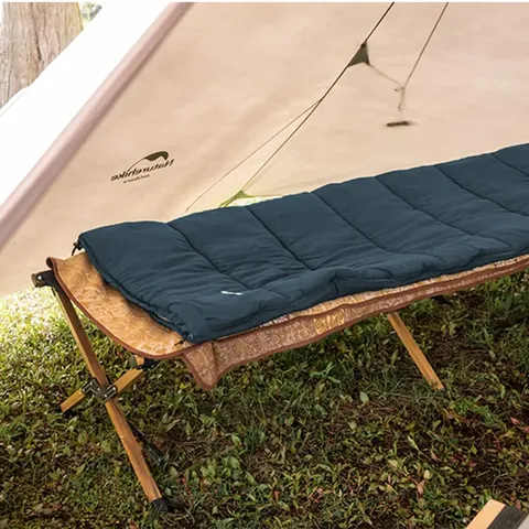 Спальний мішок Naturehike F150 NH22MSD05, правий, темно-блакитний — фото 4