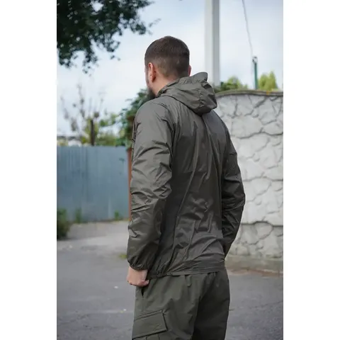 Водонепроникна чоловіча вітрівка Militex Ranger Хакі — фото 5
