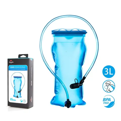 Питна система (гідратор) Naturehike PET NH18S070-D, 3 л, блакитний — фото 2