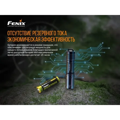 Ліхтар ручний Fenix E01 V2.0 блакитний — фото 10