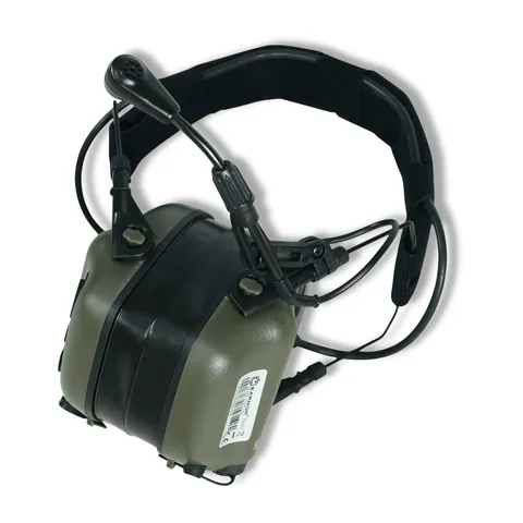 Навушники активні з гарнітурою Earmor M32X PLUS, олива — фото 4