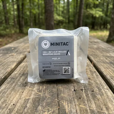 Бинт для тампонади SafeGuard MiniTAC Rolled Wrapping Gauze