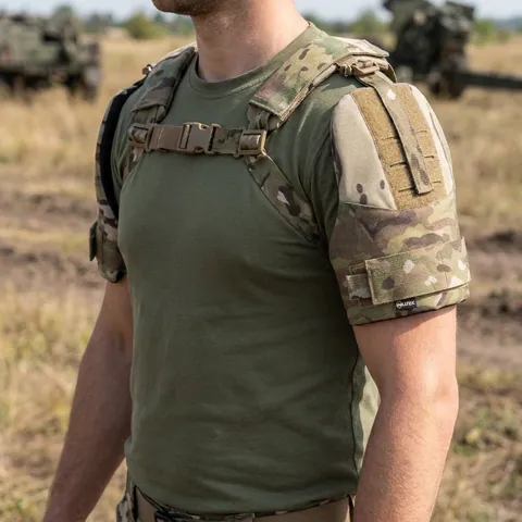 Захист плечей з балістичним пакетом 1 клас захисту Militex cordura USA Multicam