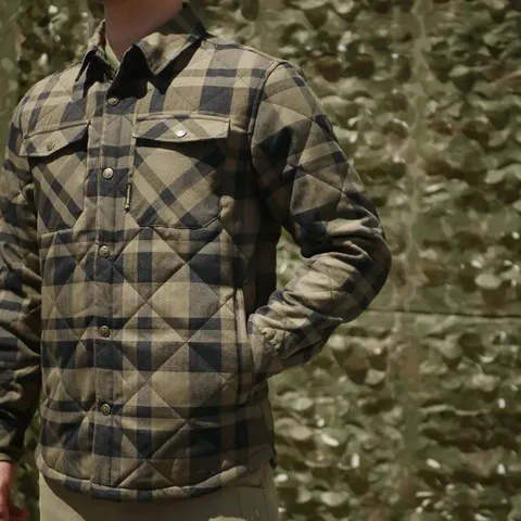 Куртка Frontier Tartan Хакі — фото 7