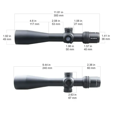 Приціл оптичний Vector Optics Veyron 6-24x44 (30mm) FFP — фото 9