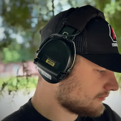 Активні навушники для стрільби Sordin Supreme Pro-X - чорні — фото 11