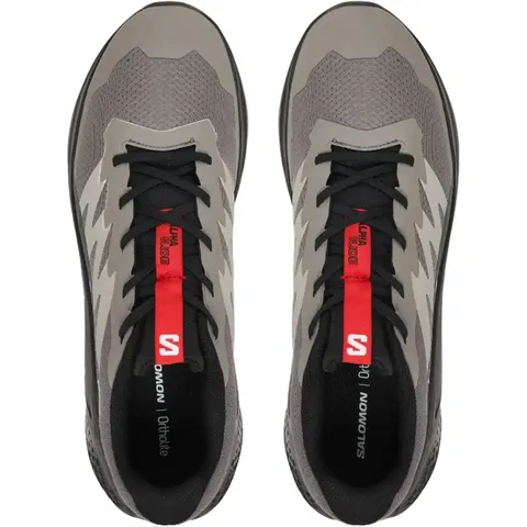 Чоловічі кросівки Salomon ALPHAGLIDE для міста та активного руху Cloudburst Black / Fiery Red — фото 6