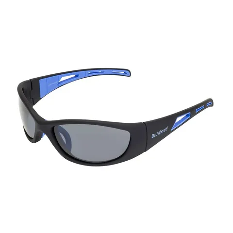 Окуляри поляризаційні BluWater Buoyant-1 Polarized (gray) чорні — фото 2