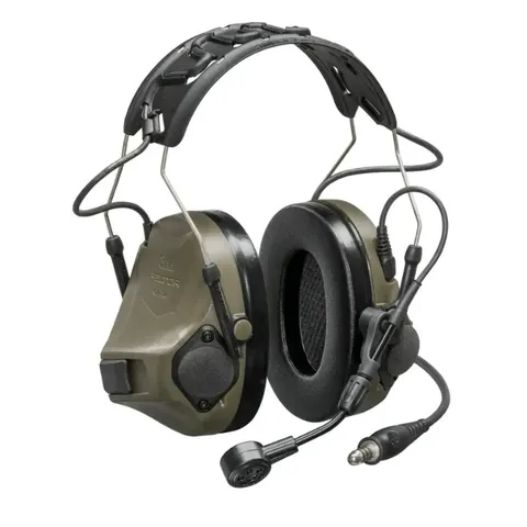 Навушники активні 3M MT14H418A-38 GN PELTOR™ ComTac™ VIII, зелені, 4-контакт (вихід PELTOR) — фото 2